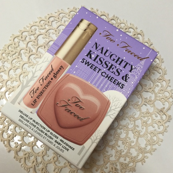 🌸TOO FACED Lip & Cheek Set
